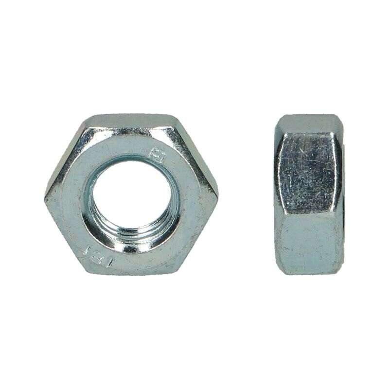 Image du produit Ecrou Hexagonal - Acier zingu&eacute; Cl8 - DIN 934 - M5 &agrave; M20
