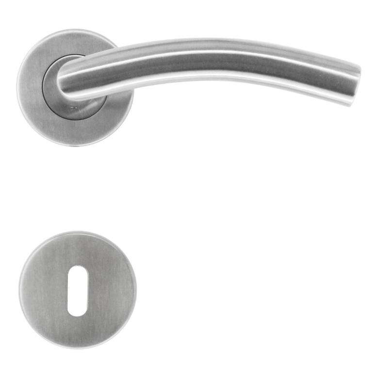 Image du produit HDD - B&eacute;quille - GI Shape 19mm - Inox Plus - Rosace + Entr&eacute;e (par paire)