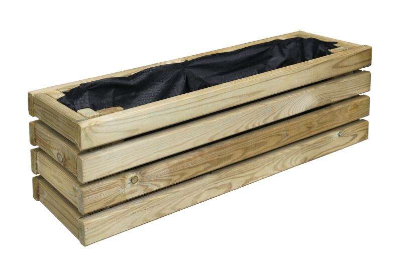 Image du produit Bac &agrave; Fleurs 'Horizon' Classe 3 - 11 Litres - 190 x 190 x 590 mm