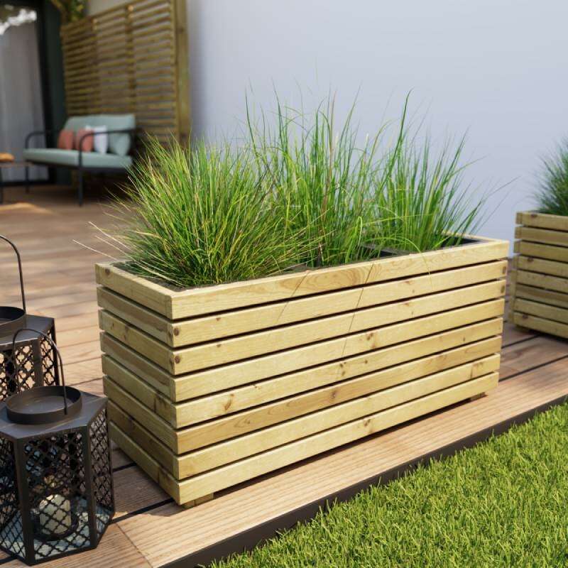 Image du produit Bac &agrave; Fleurs Horizon' Classe 3 - 40,5 Litres - 900 x 394 x 400 mm (3 bacs de 13.5L)