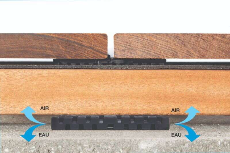 Image du produit NOVLEK - Cales d'isolation pour Terrasse - 10 mm - (25 pi&egrave;ces)