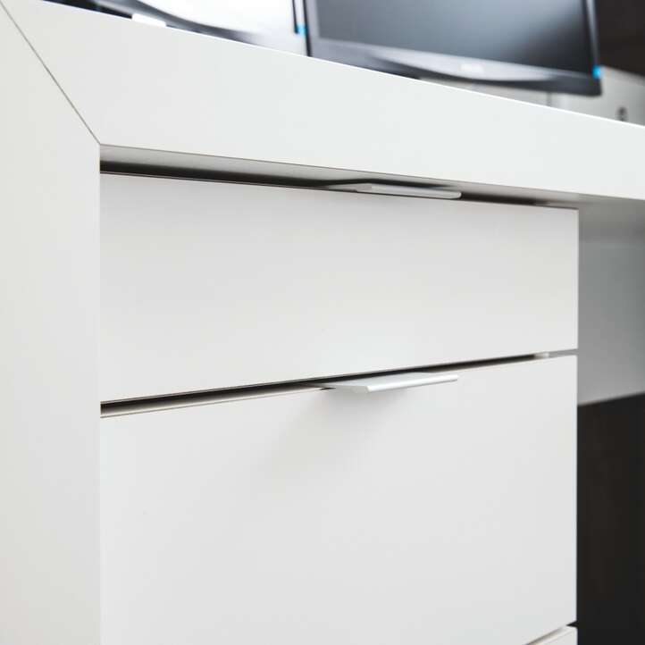 Image du produit AGGLO M&eacute;lamin&eacute; - Blanc (025 CST) - 18 mm - 280 x 207 cm