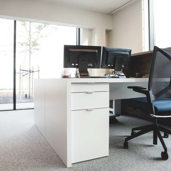 Image du produit AGGLO M&eacute;lamin&eacute; - Blanc (025 CST) - 18 mm - 280 x 207 cm