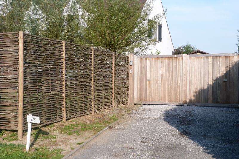 Image du produit Ecran de jardin en tressage horizontal - Noisetier - GREENWOOD