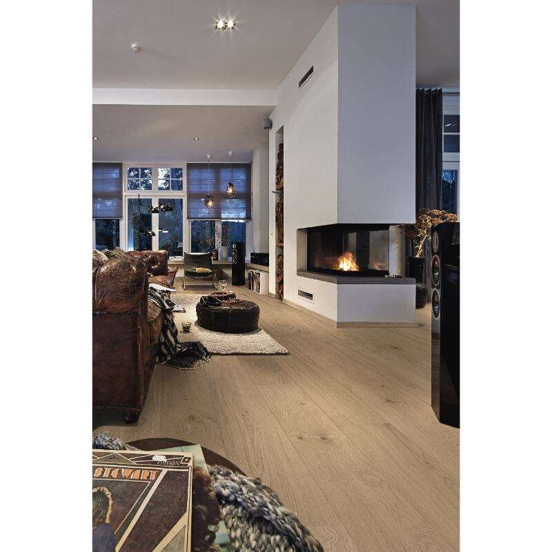 Image du produit MEISTER - Parquet plaqu&eacute; - Lindura HD 400 - (8935) Ch&ecirc;ne Anim&eacute; Cr&egrave;me - 11 x 205 x 2200 mm (1,804 m&sup2;)