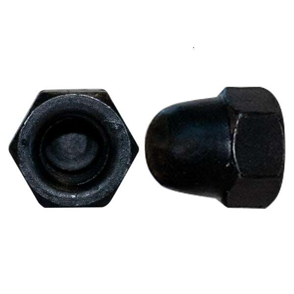 Image du produit Ecrou borgne hexagonal DIN 1587 - Acier Noir (BlackTop) - M6 ou M8 mm