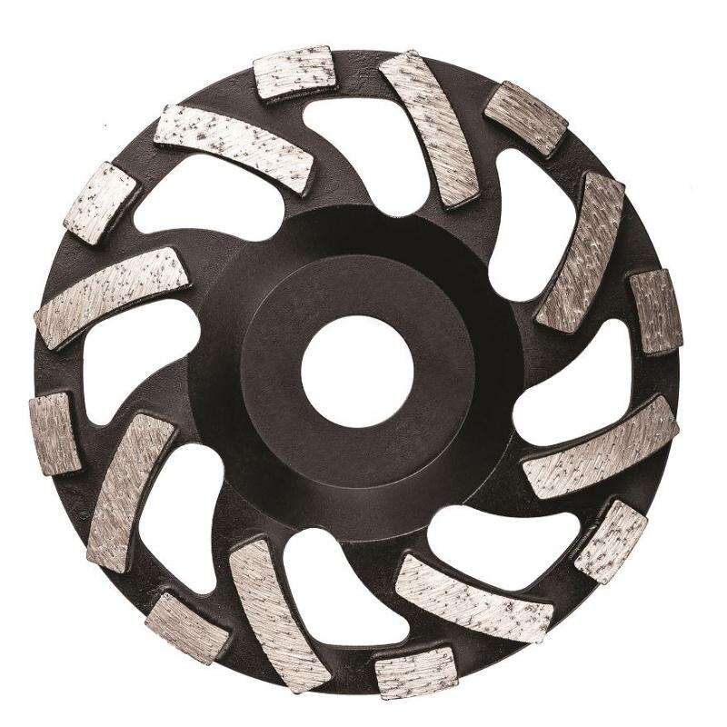 Image du produit CUTZ - Disque Diamant BLACK MASTER Segments courts bras&eacute;s &agrave; l'argent grains moyens &oslash; 125 mm Al&eacute;sage 22,2 mm