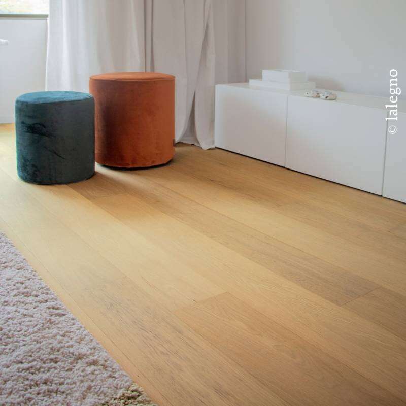 Image du produit LALEGNO - Sol Semi-massif - ROVERE - Ch&ecirc;ne Verni 100% Invisible ABC - 14/3 x 190 mm x 1900 mm (2,89 m&sup2;)
