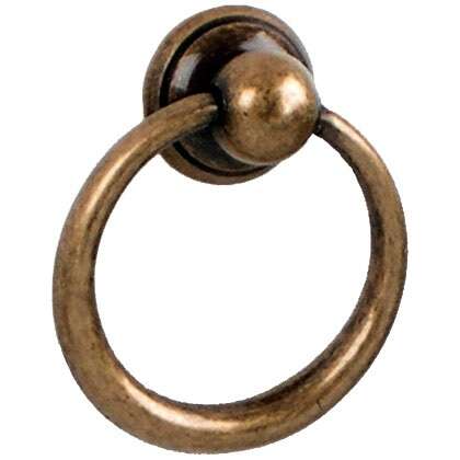 Image du produit Anneau (pour Porte de Meuble) - Laiton bronze - &Oslash; 33 mm