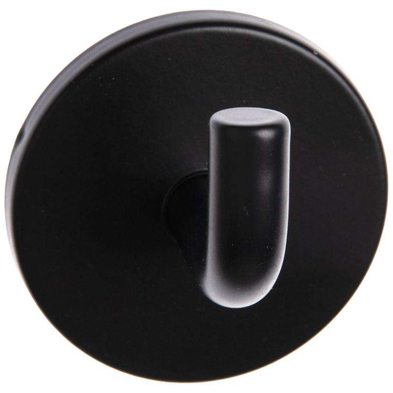 Image du produit Crochet &agrave; Suspendre (Portemanteau) - Inox - Laqu&eacute; Noir - &Oslash; 50 mm