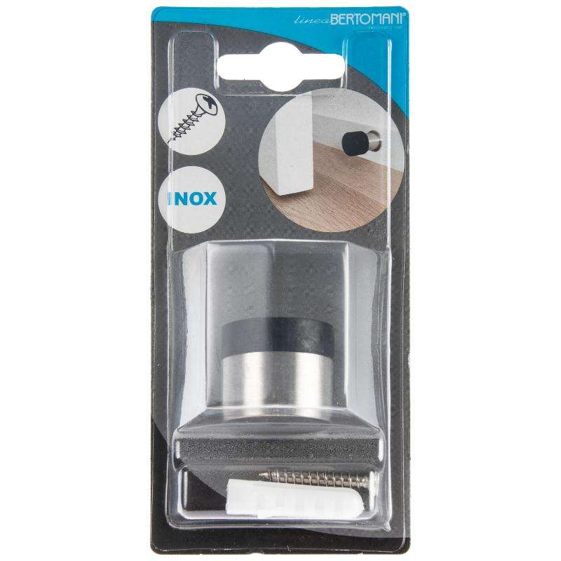 Image du produit Arr&ecirc;t de Porte / But&eacute;e murale - Inox - 30 x 25 mm