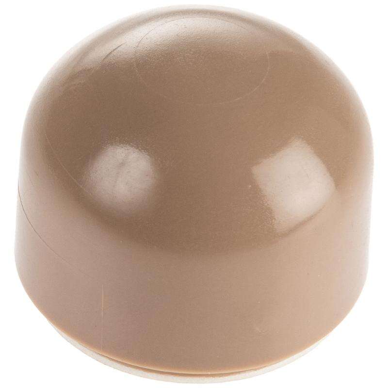 Image du produit Arr&ecirc;t de Porte - Autocollant - Beige - &Oslash; 33 mm x 35 mm (Haut.)
