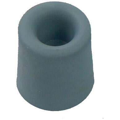 Image du produit Arr&ecirc;t de Porte en Caoutchouc - Gris - &Oslash; 32 x 35 mm (Haut.) (2 pi&egrave;ces)