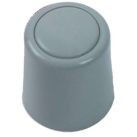 Image du produit Arr&ecirc;t de Porte / Butoir &agrave; Visser - Gris - &Oslash; 30 x 35 mm (Haut.) (2 pi&egrave;ces)