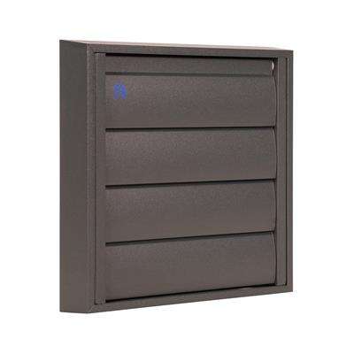 Image du produit Renson&reg;- Grille de Hotte (Evacuation &agrave; Lamelles) (type 433) - Alu Ral 7016 (Anthracite) - 173 x 173 mm