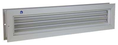 Image du produit Renson&reg;- Grille de Ventilation de Porte (type 461) - Alu anodis&eacute; Naturel - 425 x 76 mm