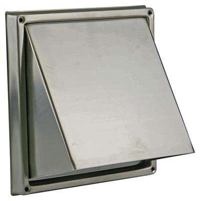 Image du produit Renson&reg;- Grille de Hotte &agrave; Appliquer (type 641) - Inox - &Oslash; 150 mm