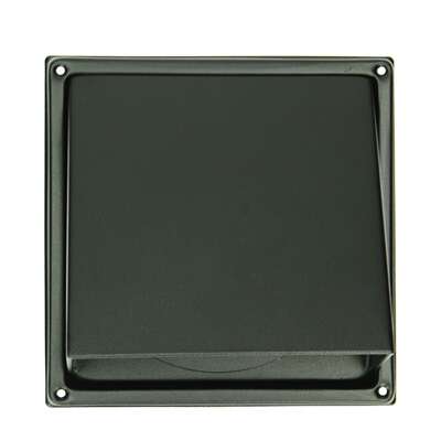 Image du produit Renson&reg;- Grille de Hotte &agrave; Appliquer (type 641) - Noir - &Oslash; 150 mm