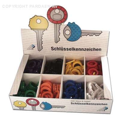 Image du produit Anneau Plastifi&eacute; - 4 dessins - &Oslash; ext&eacute;rieur 25 & 29 mm - Couleur