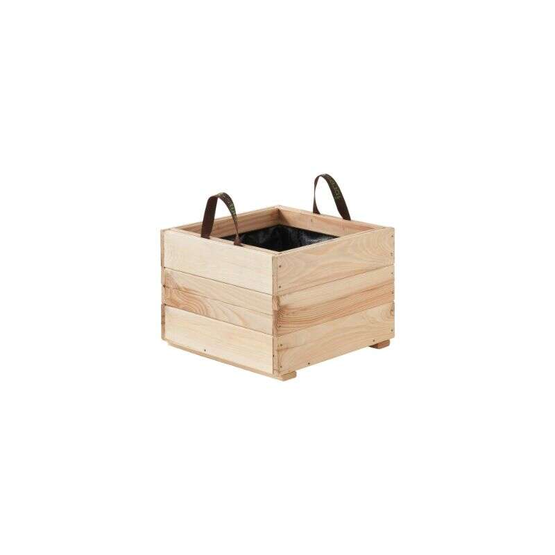 Image du produit Bacs &agrave; fleurs carr&eacute;s, mod&egrave;le "M&eacute;l&egrave;ze", id&eacute;al pour balcons et terrasses