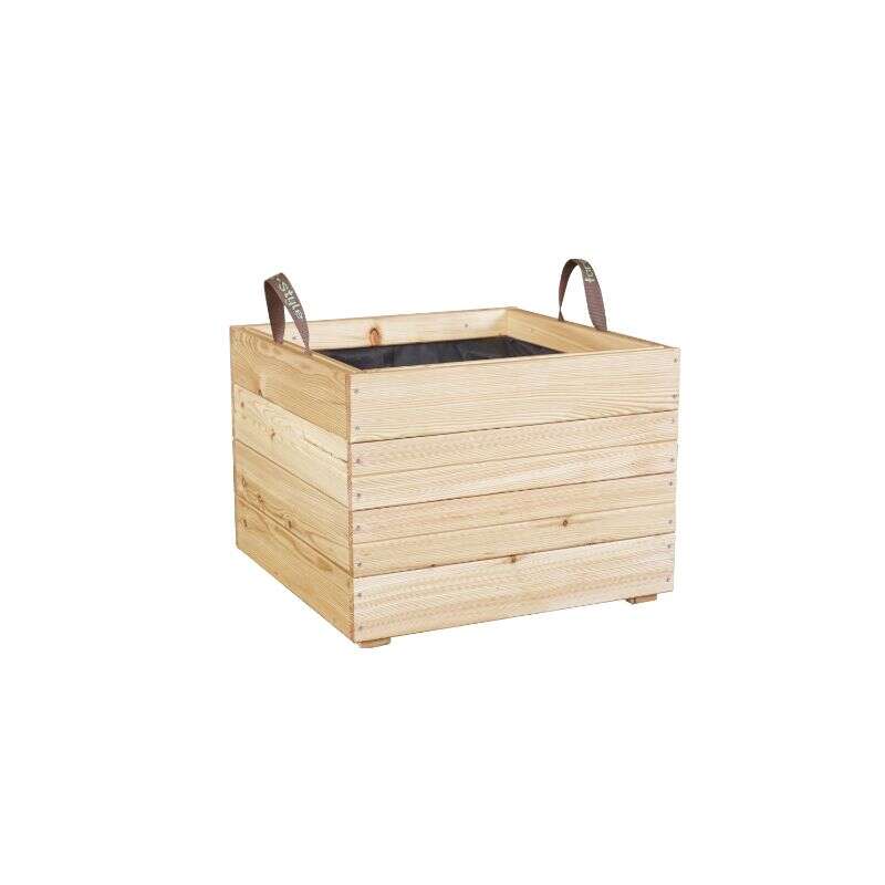 Image du produit Bacs &agrave; fleurs carr&eacute;s, mod&egrave;le "M&eacute;l&egrave;ze", id&eacute;al pour balcons et terrasses