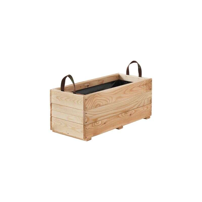 Image du produit Bac rectangle en MELEZE - 700 x 312 x 285 mm