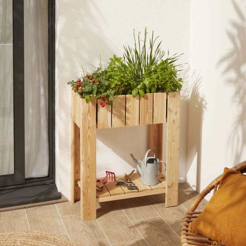 Image du produit Potager balcon 'Acanta' - 660 x 305 x 780 mm