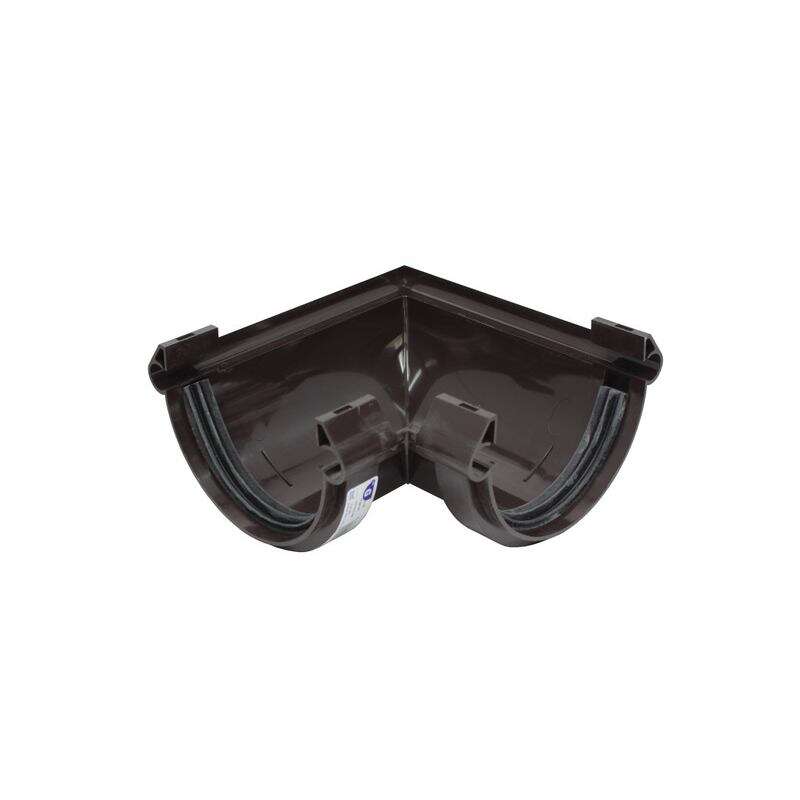 Image du produit Scala - Angle de Goutti&egrave;re G125 avec Joint - Gris Clair
