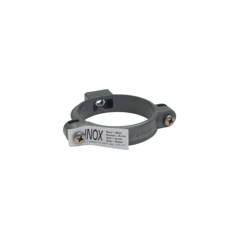 Image du produit Scala - Fixo Collier Goutti&egrave;re - &Oslash; 100 mm - Gris Fonc&eacute;