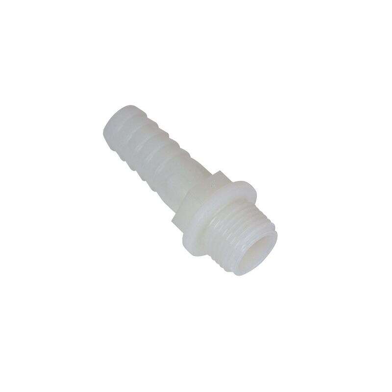 Image du produit Embout cannel&eacute; Droit M 3/8'' - Blanc - 10 mm