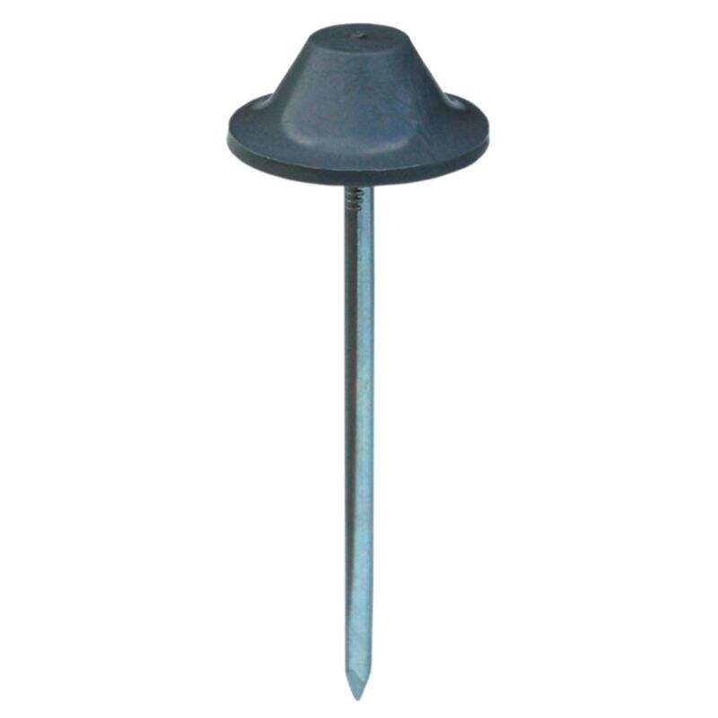 Image du produit Scala - Clous pour Plaque Ondul&eacute;e - Gris Fonc&eacute; - 7 cm (50 pi&egrave;ces)