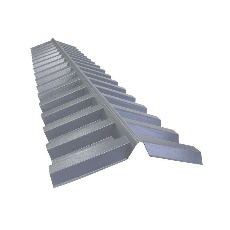 Image du produit Scala - Fa&icirc;ti&egrave;re Polycarbonate - Greca 76/18 - Gris Fonc&eacute; - 1,27 m