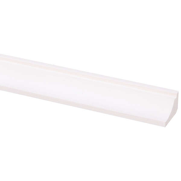 Image du produit Corniche - Pin Pr&eacute;peint Blanc - 22 x 35 x 2700 mm