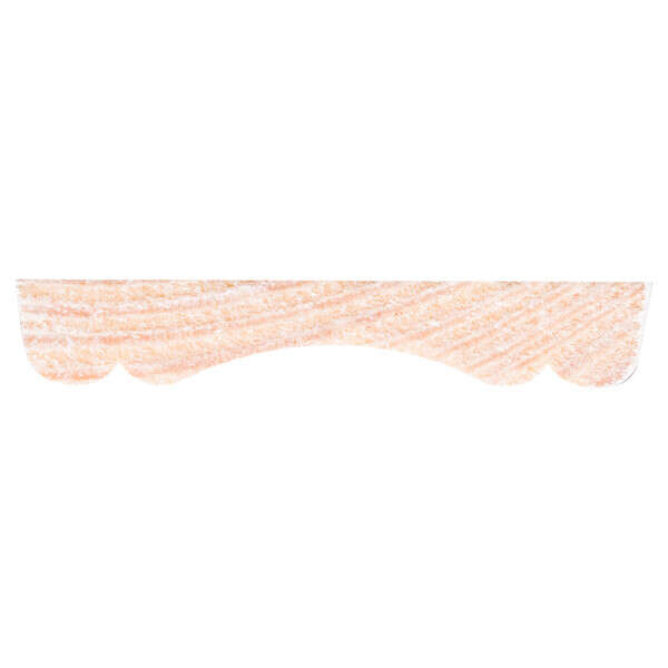 Image du produit Baguette - Pin Pr&eacute;peint Blanc - 10 x 50 x 2700 mm
