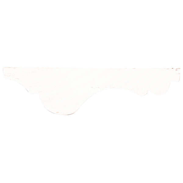 Image du produit Baguette - Pin Pr&eacute;peint Blanc - 18 x 68 x 2700 mm