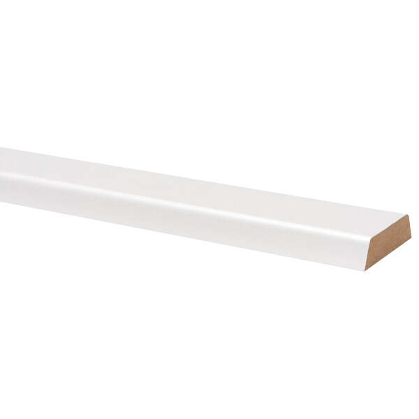 Image du produit Corniche - Blanc Adh&eacute;sif - 14 x 46 x 2600 mm