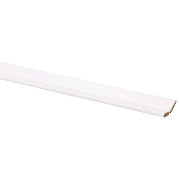 Image du produit Angle Pliable - MDF Blanc Rev&ecirc;tu - Adh&eacute;sif - 20 x 20 x 2600 mm