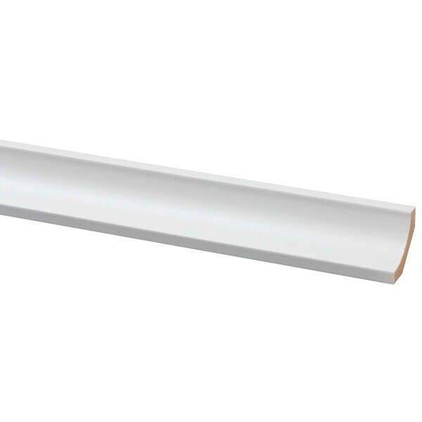 Image du produit Corniche - MDF Blanc Rev&ecirc;tu - 30 x 30 x 2600 mm