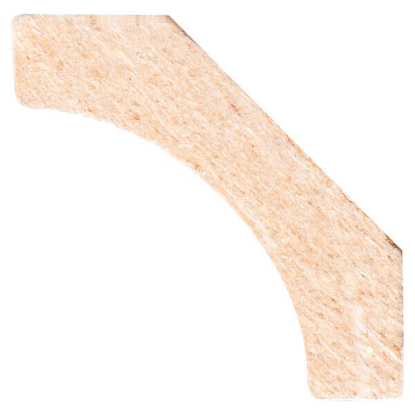 Image du produit Corniche - MDF Blanc Rev&ecirc;tu - 30 x 30 x 2600 mm