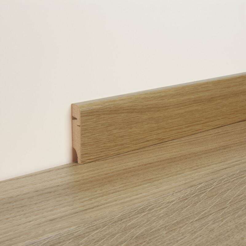 Image du produit CABBANI&reg;- Plinthe placage bois - Ch&ecirc;ne PURE Huil&eacute; - 12 x 80 x 2150 mm - jusque rupture