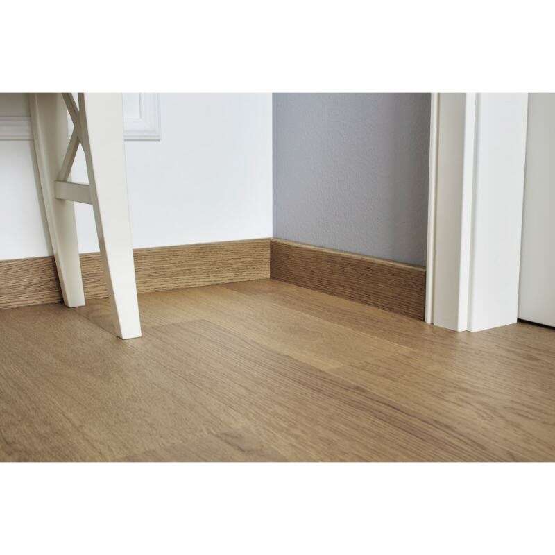 Image du produit CABBANI&reg;- Plinthe placage bois - Ch&ecirc;ne PURE Huil&eacute; - 12 x 80 x 2150 mm - jusque rupture