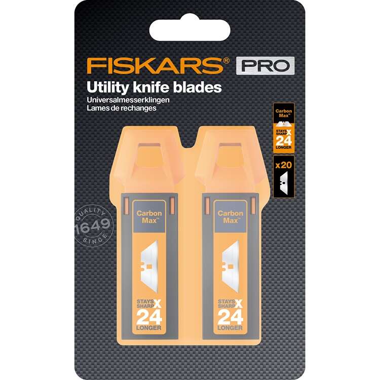 Image du produit FISKARS LAME DE RECHANGE CARBONMAX PACK DE 20PC