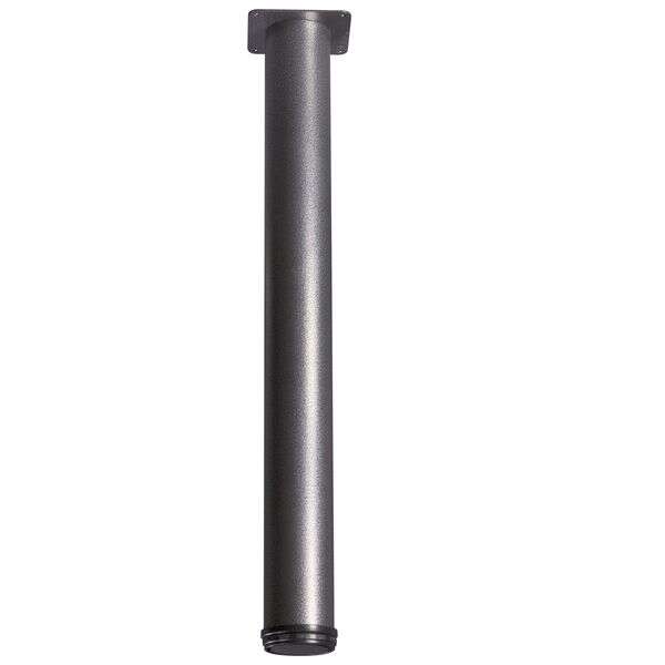 Image du produit Pied de Table avec r&eacute;glage 0 &agrave; 30 mm - Bonita - Gris martel&eacute; - &Oslash; 76 mm - 720 mm (Haut.)