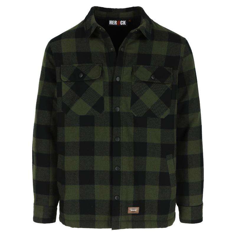 Image du produit HEROCK&reg;- Chemise Puro - Kaki fonc&eacute;/Noir