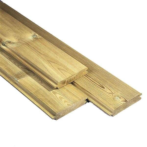 Image du produit Planches embo&icirc;tables en Sapin pour r&eacute;aliser vos &eacute;crans de jardin personnalis&eacute;s (Mod&egrave;le "Modulo")