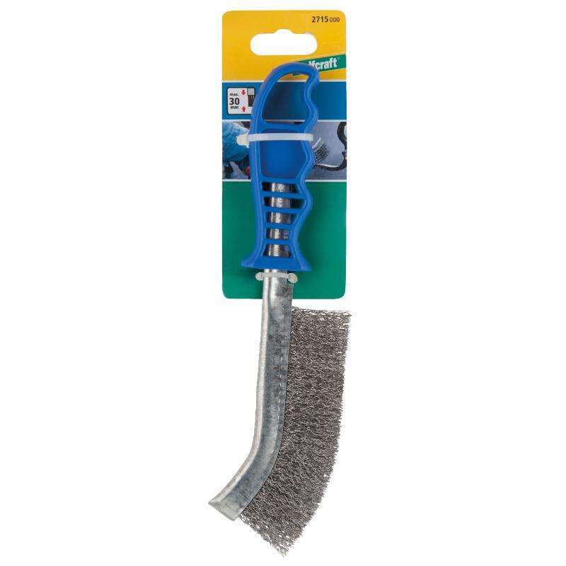 Image du produit Wolfcraft&reg;- Brosse manuelle en Acier - 19 x 265 x 50 mm - L. utile: 125 mm