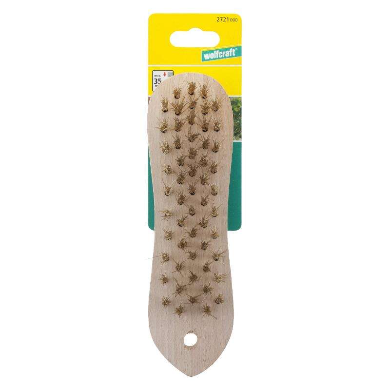 Image du produit Wolfcraft&reg;- Brosse violon en Laiton (5 rang&eacute;es de fil Laiton)