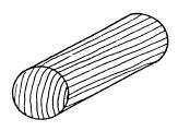 Image du produit Rampe d'Escalier - Rond &Oslash; 45 mm - Ayous - LG ML