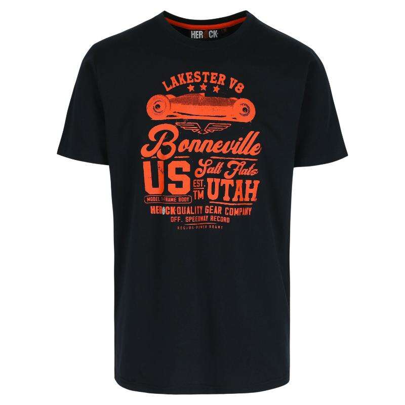 Image du produit HEROCK&reg;- T-shirt Manches Courtes Speedway - Bleu Marine