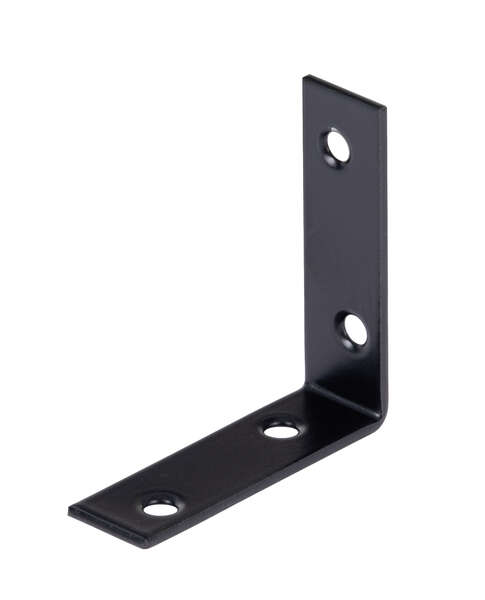 Image du produit Equerre sur chant - Equerre de chaise - Inox - 50 x 50 x 15 mm